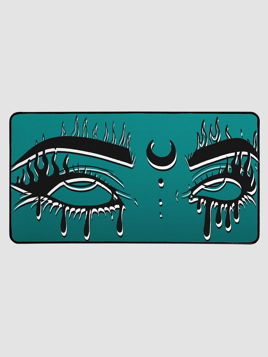 Moon Eyes Desk Mat - Teal product image (1)
