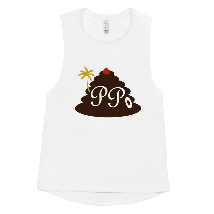 Poop Pees Classic Logo Flowy Muscle Tank product image (56)