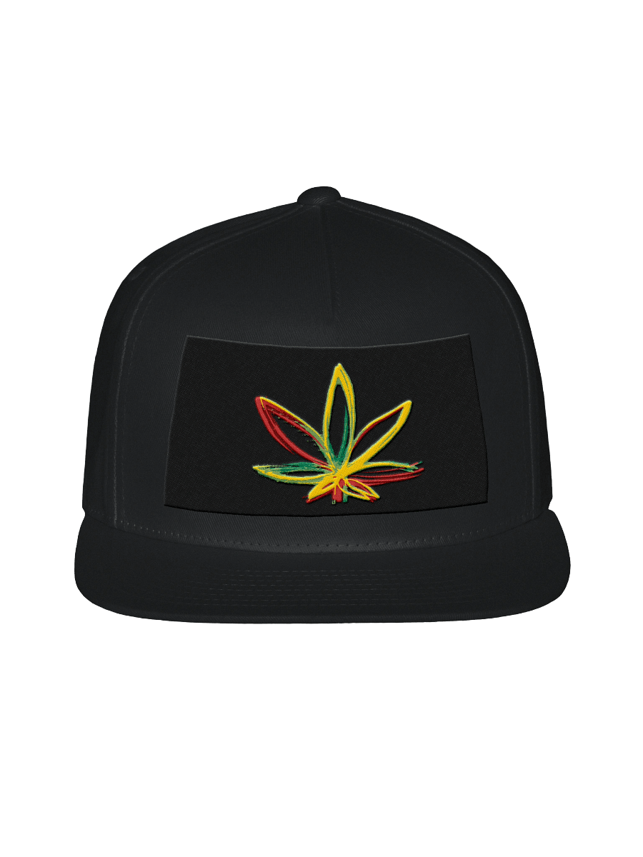 Weed Leaf Snapback Hat product image (1)