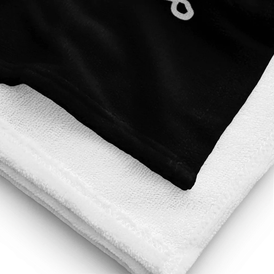 Black HApex Gear Black Logo - Black Sublimated Towel product image (5)