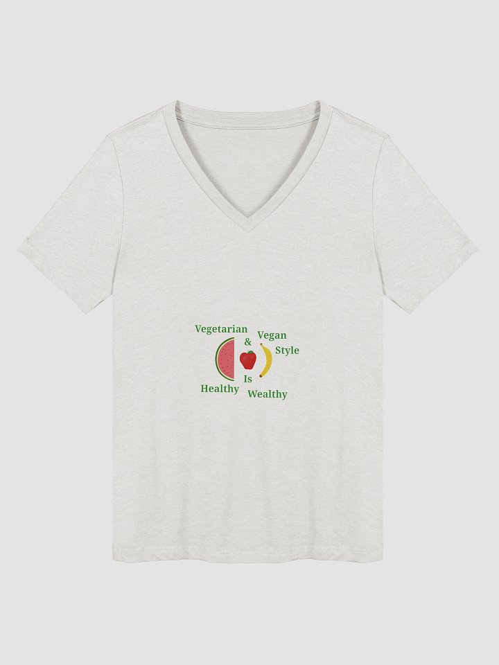 Fruitful Vegan Vibes V-Neck Tee product image (1)