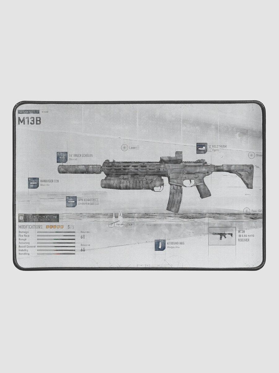 M13B Loadout Desk Mat - 12