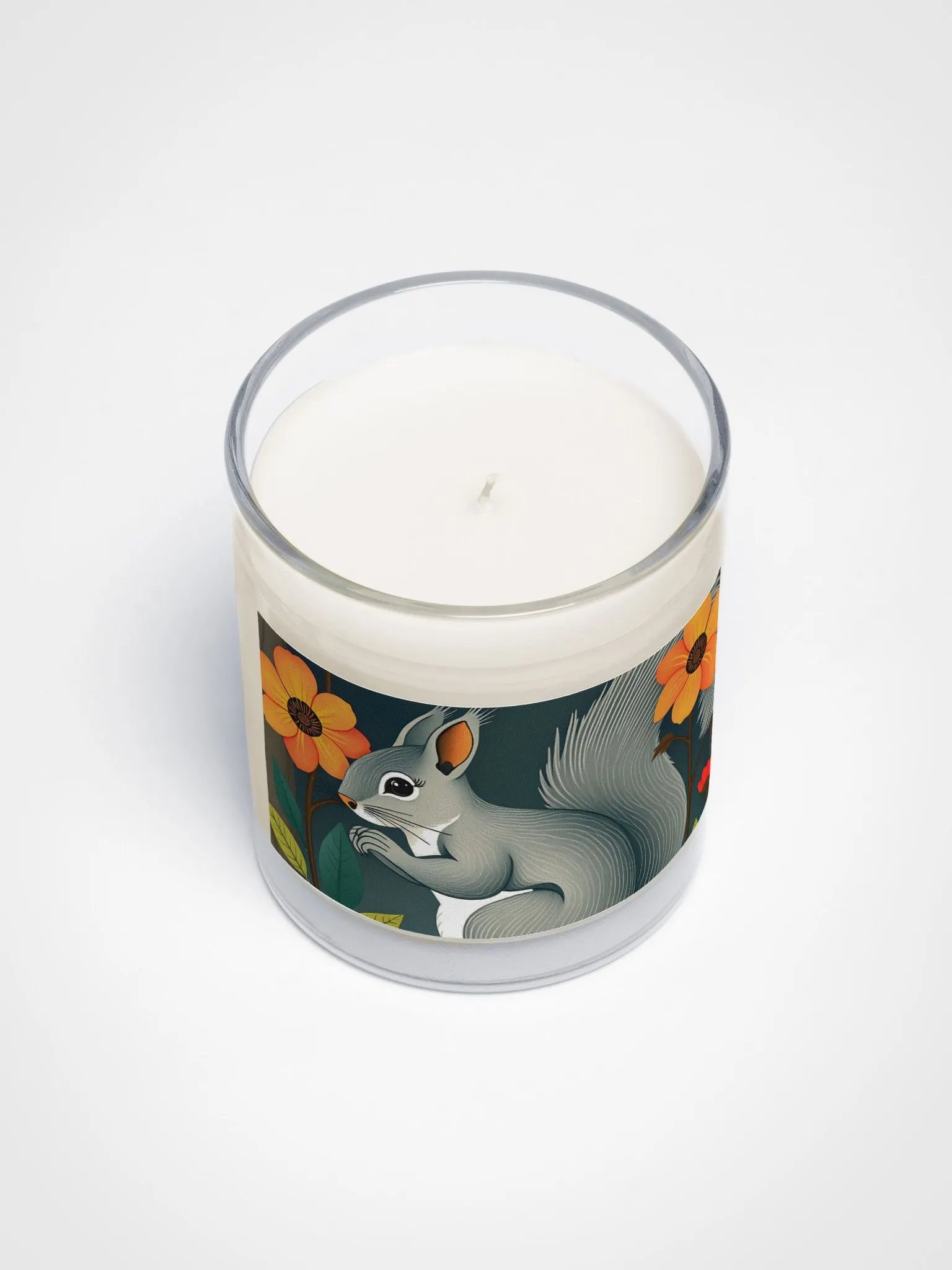 Whimsical Squirrel Soy Wax Candle product image (3)