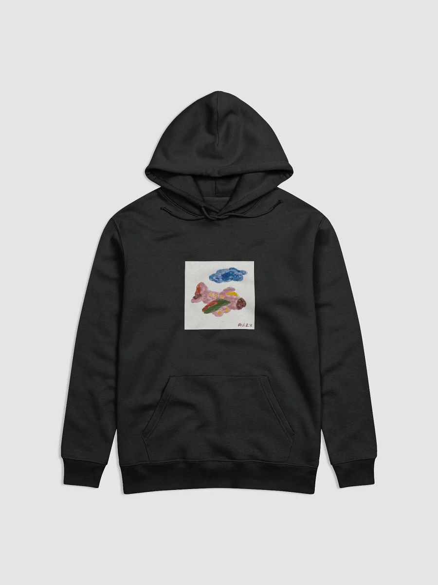 Kid Airplane (Stanley/Stella Unisex Essential Eco Hoodie) product image (1)