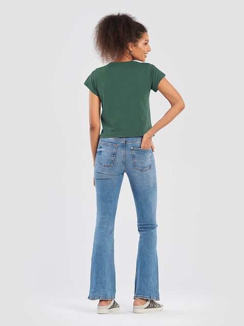 Photo showing Cotton Heritage Women's High-Waisted Tee