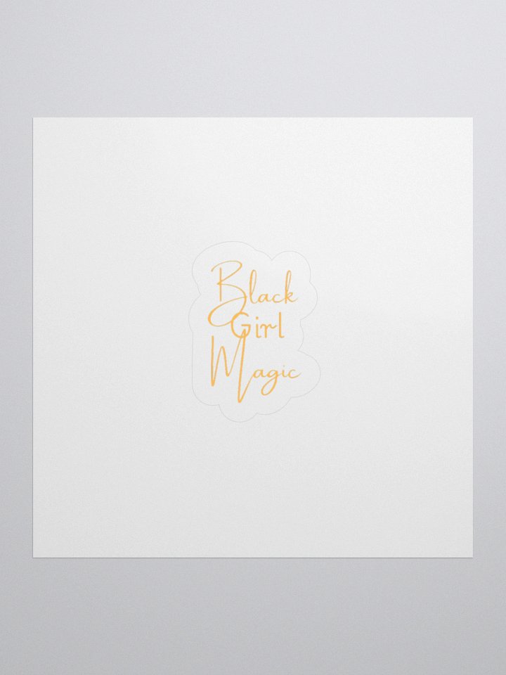 BLACK GIRL MAGIC STICKER product image (1)