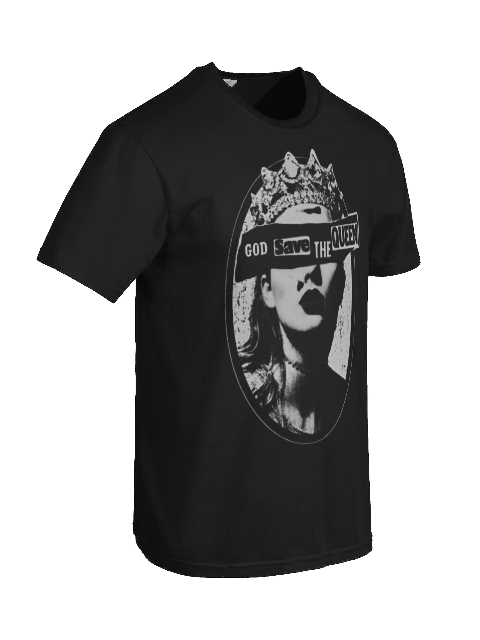 God Save The Queen Funny Grapihc Vintage Unisex Short Sleeve T-Shirt product image (5)