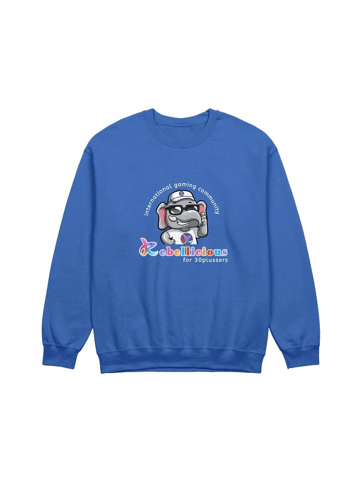 Gildan Crewneck Sunglasses Sweatshirt product image (1)