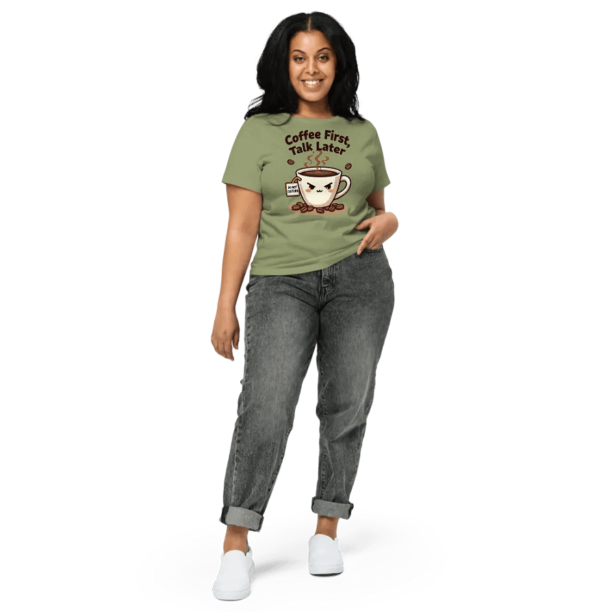 Angry Coffee Do Not Disturb Women's Tee product image (21)