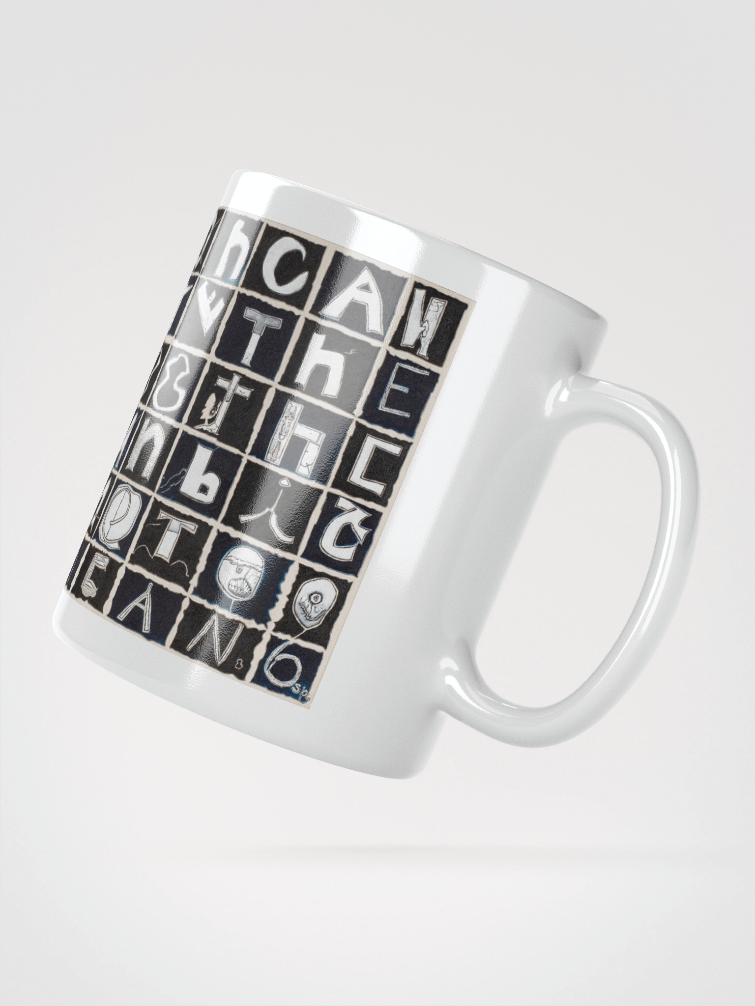 The Tooth Can Bite White Glossy Mug product image (2)