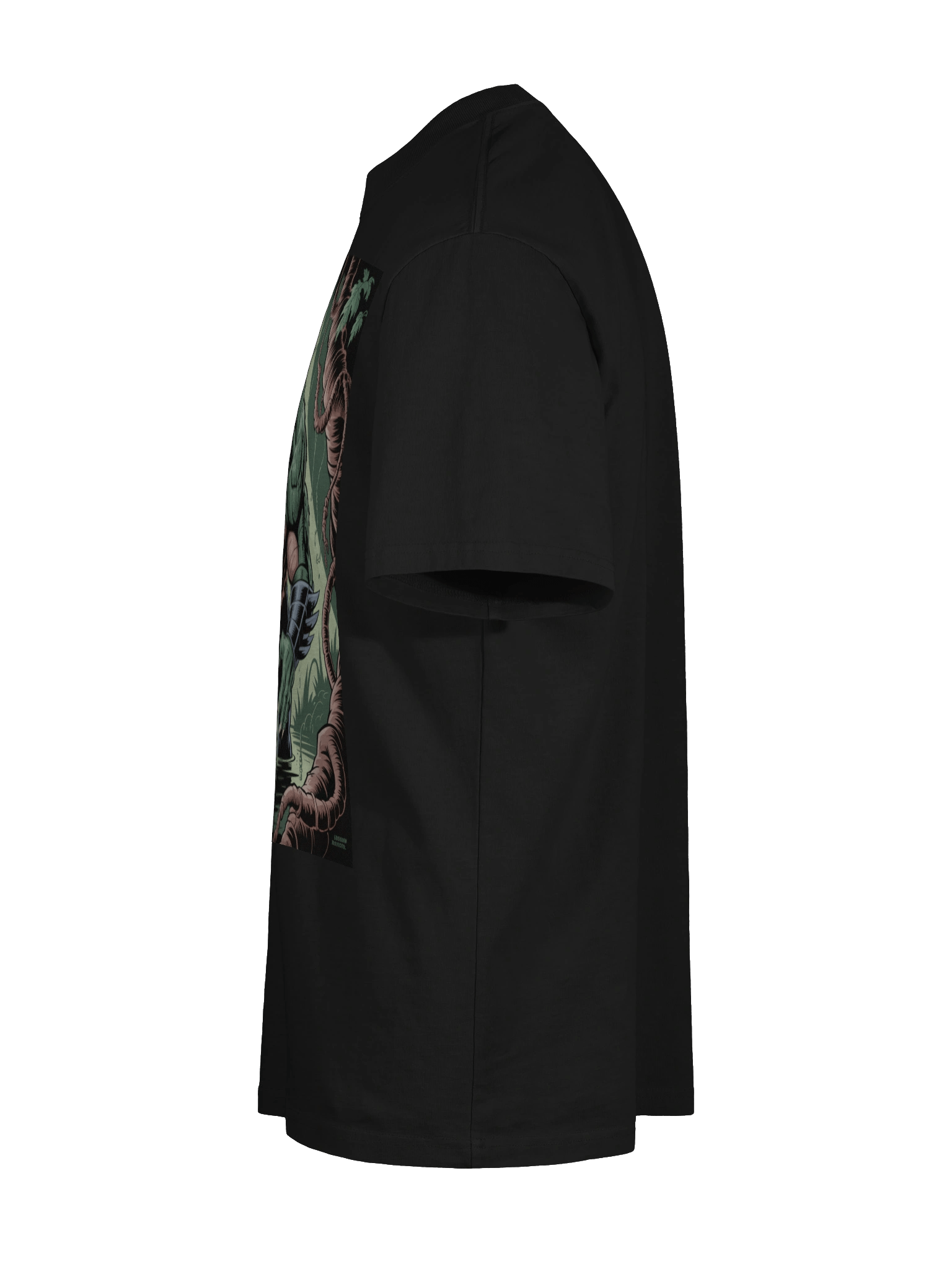 Killer Croc Mire Menace Oversized Faded T-Shirt product image (10)