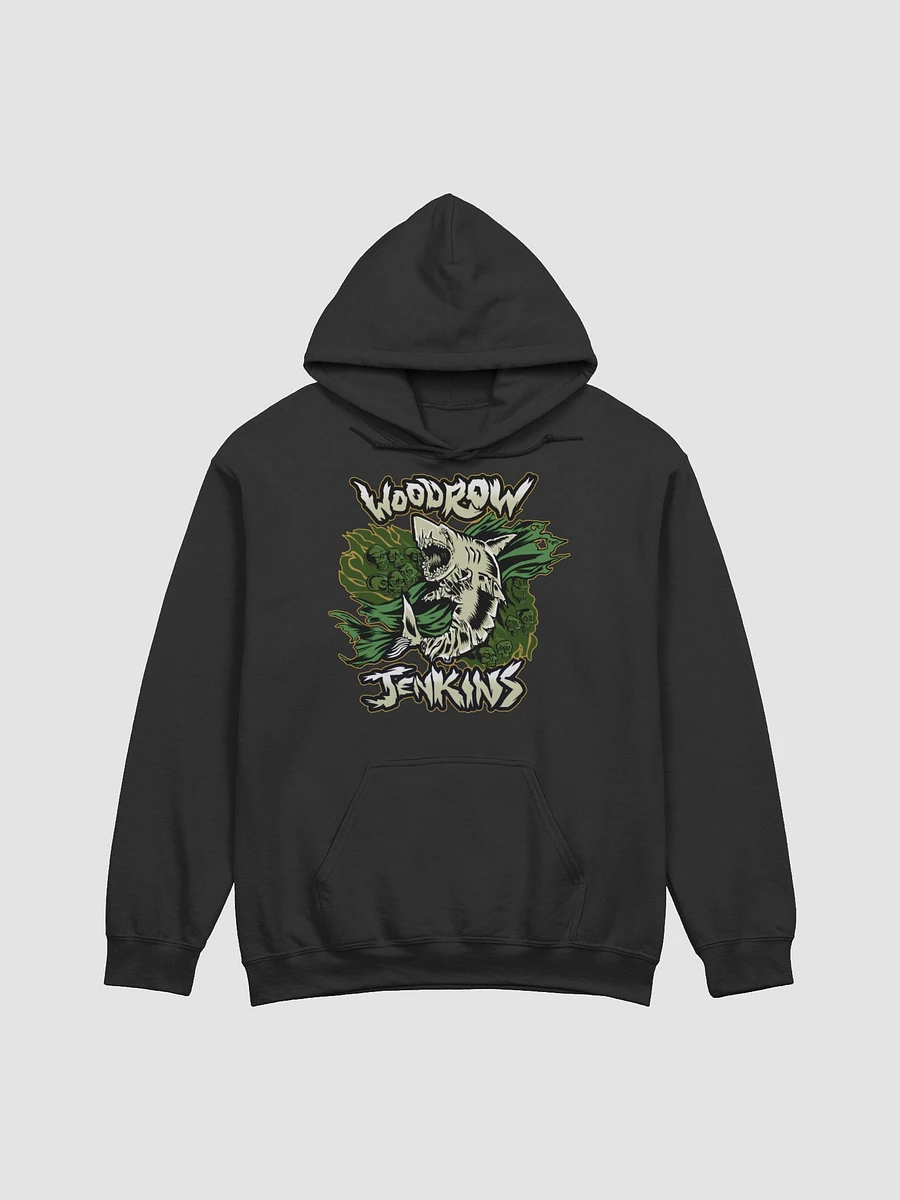 Flying Shark Green Hoodie product image (1)