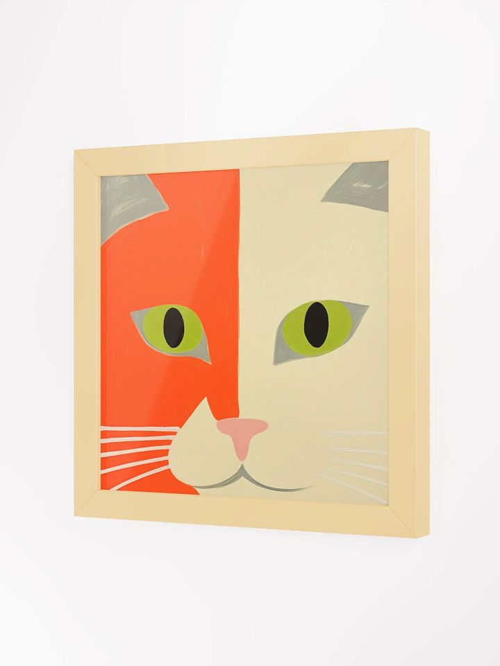 Feline Fusion Framed Matte Poster product image (9)