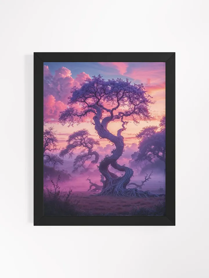 Ethereal Skyline Tree Framed Print product image (5)