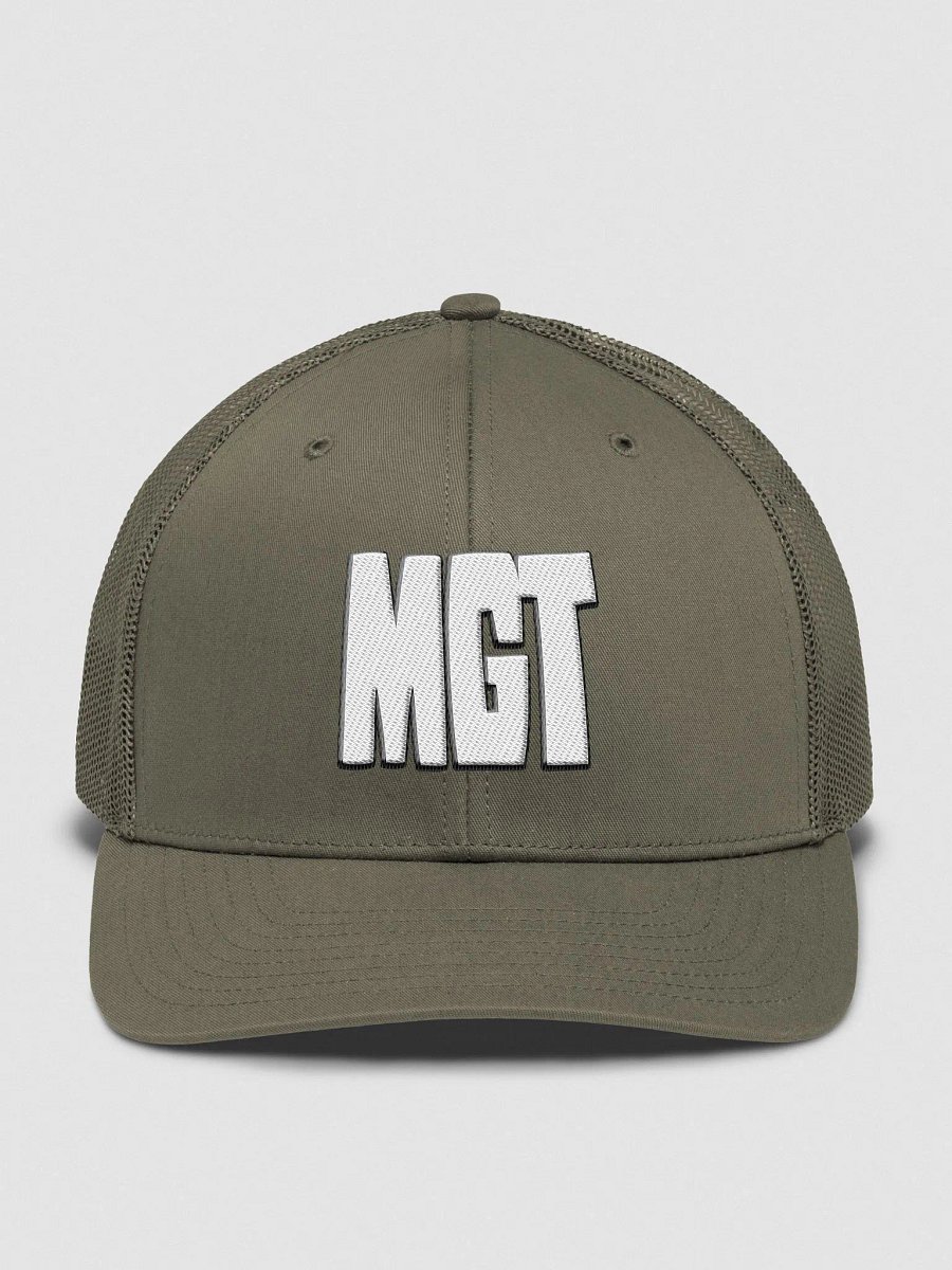 Green MGT Trucker Hat product image (1)