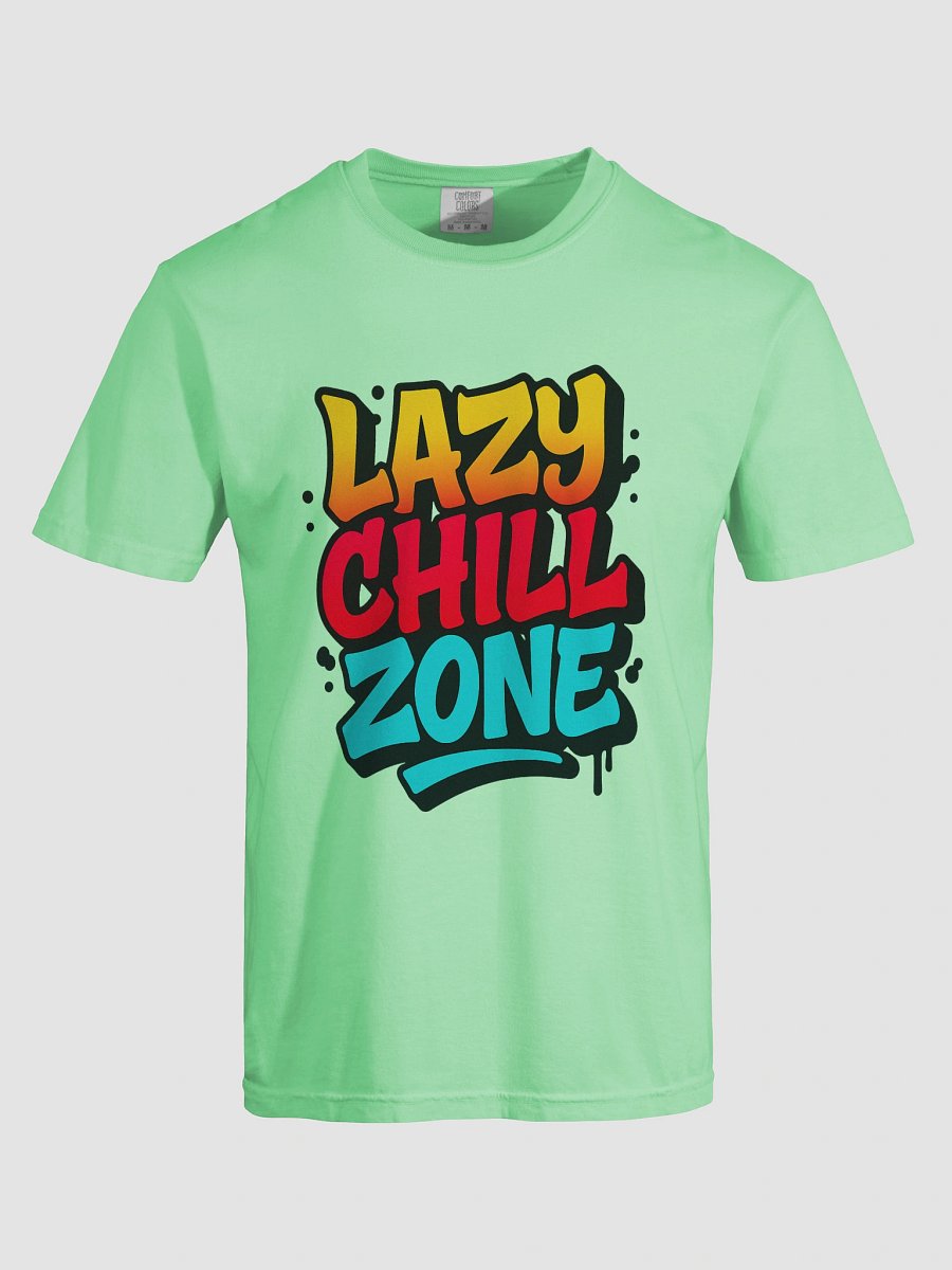 Lazy Chill Zone Graffiti Shirt product image (5)