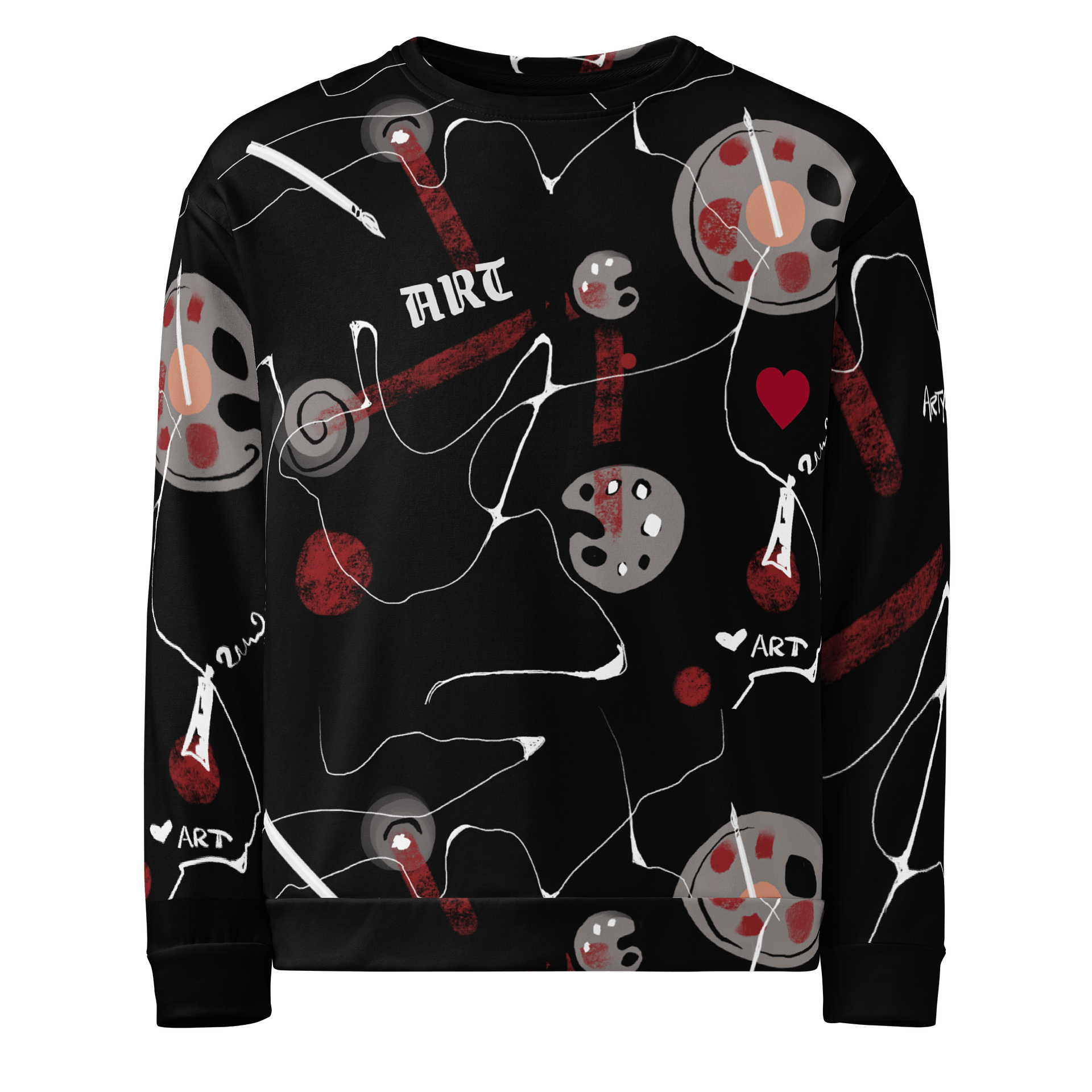 ScribbleWear 'Follow Your Art' Unisex Art Sweatshirt product image (1)