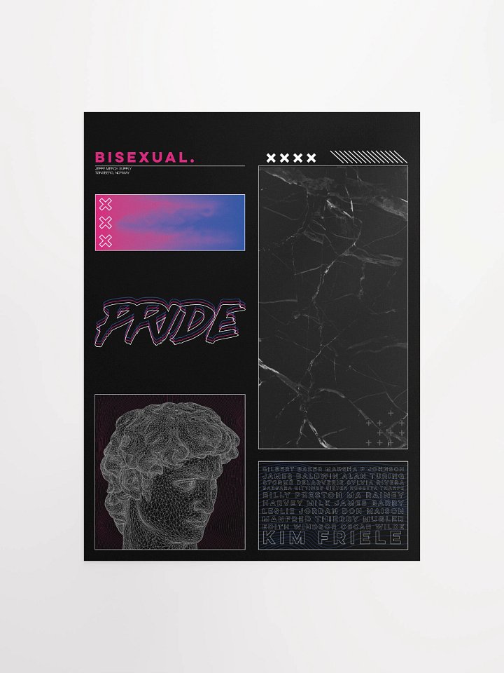 Bisexual Pride Poster product image (1)