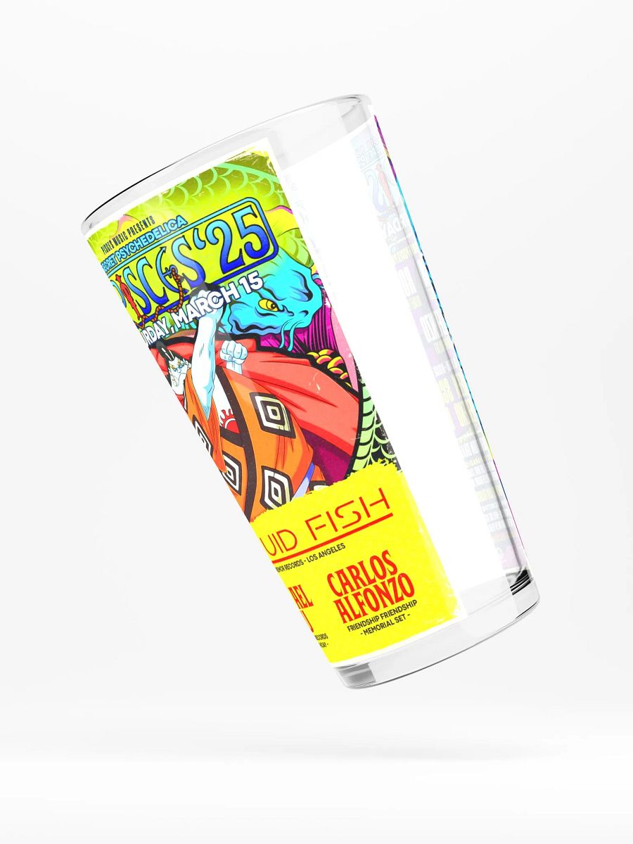 Pisces 2025 Shaker Pint Glass product image (3)