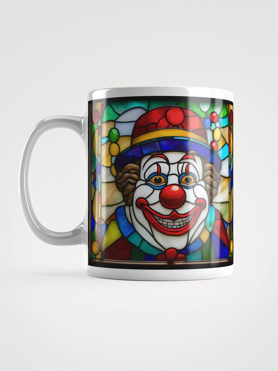 #004 Fuzzy McCoy Clown Stained Glass Mug product image (17)