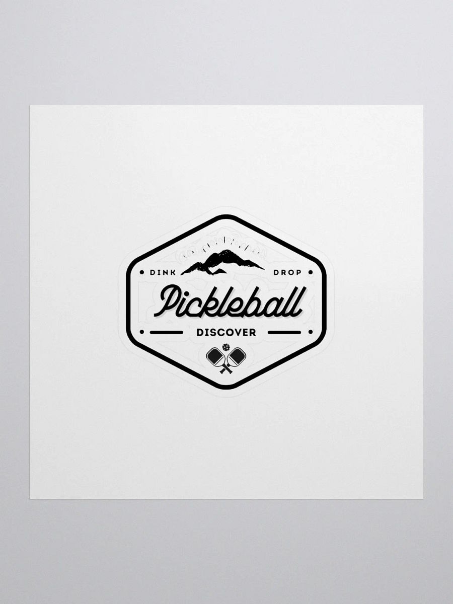 Discover Pickleball Kiss Cut Sticker product image (1)