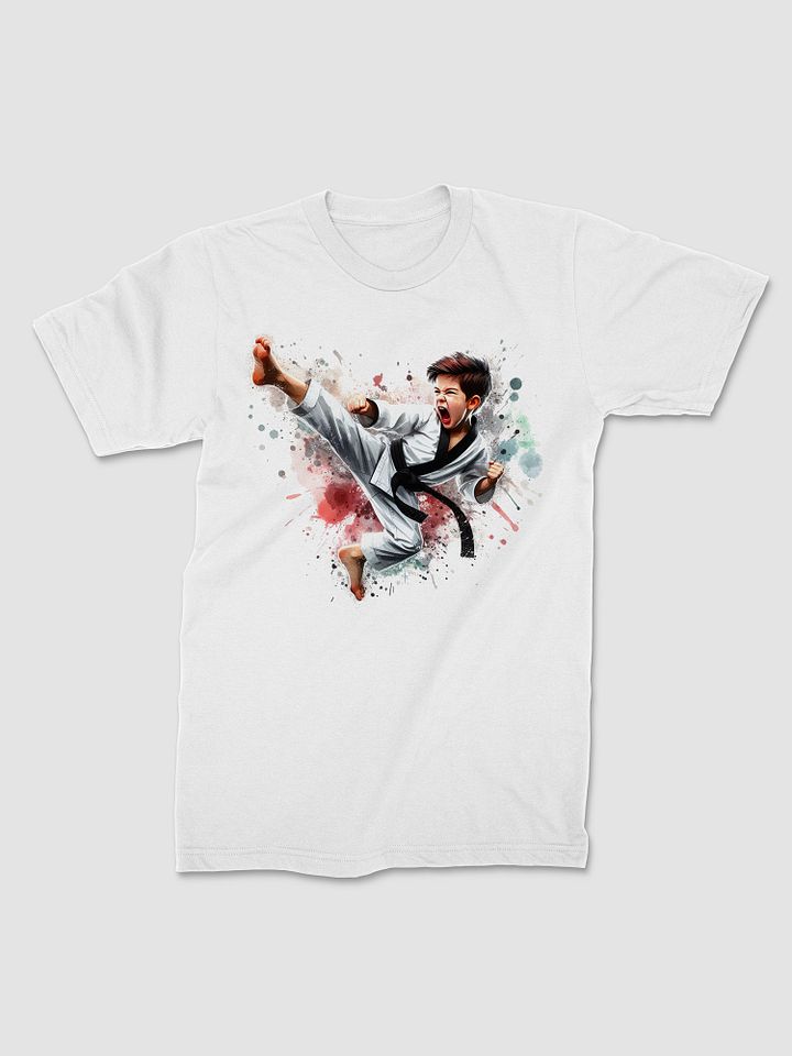 Youth Taekwondo Kick Splash Tee product image (1)