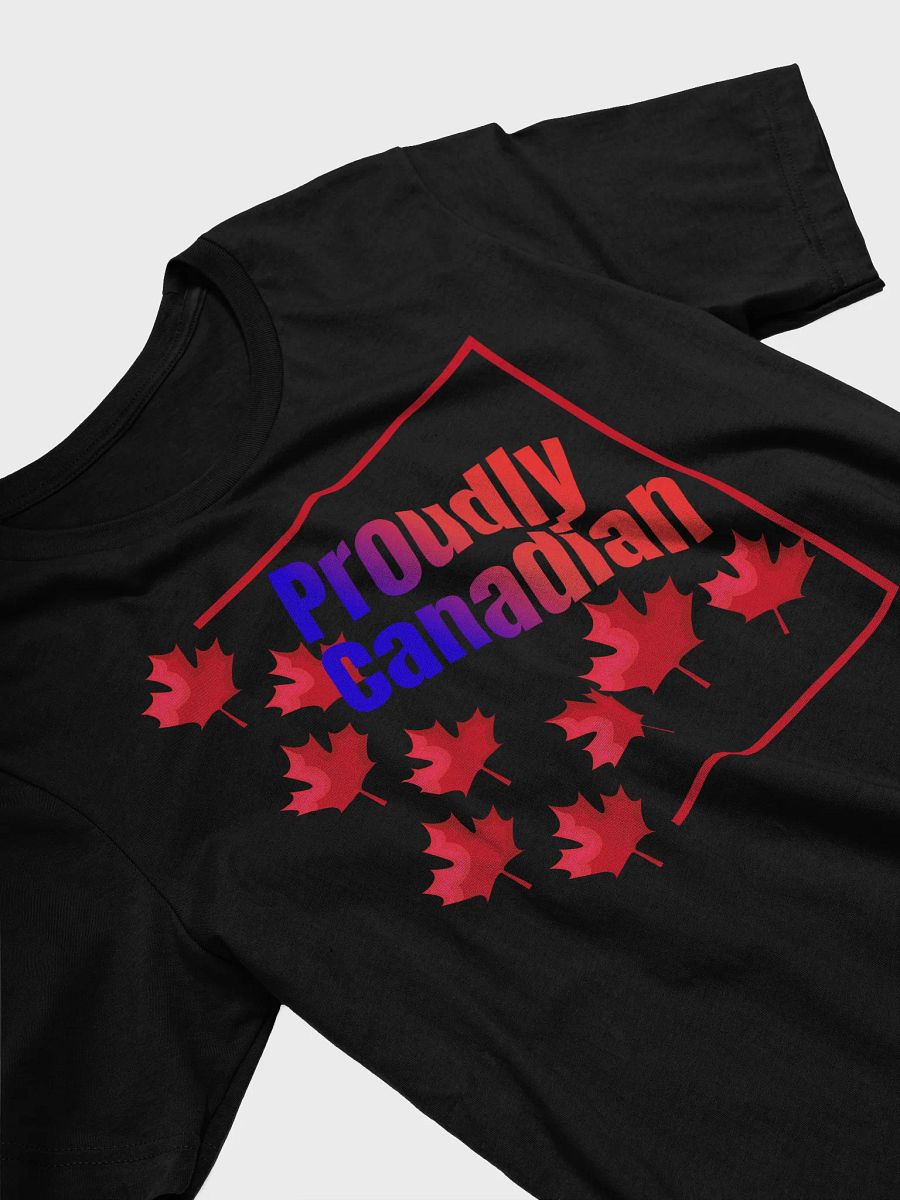 Proudly Canadian Maple Leaves T-Shirt product image (3)