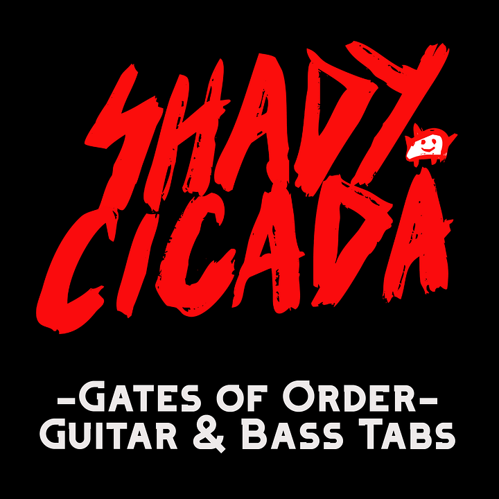 Gates of Order (Guitar & Bass Tabs) product image (1)