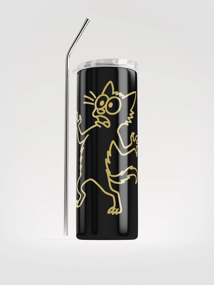 Scaredy Cat Stainless Steel Tumbler product image (5)
