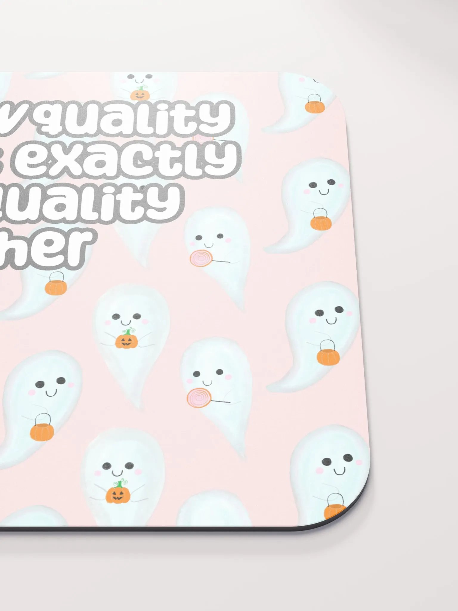 Not Low Quality Mouse Mat - cute ghosts product image (5)