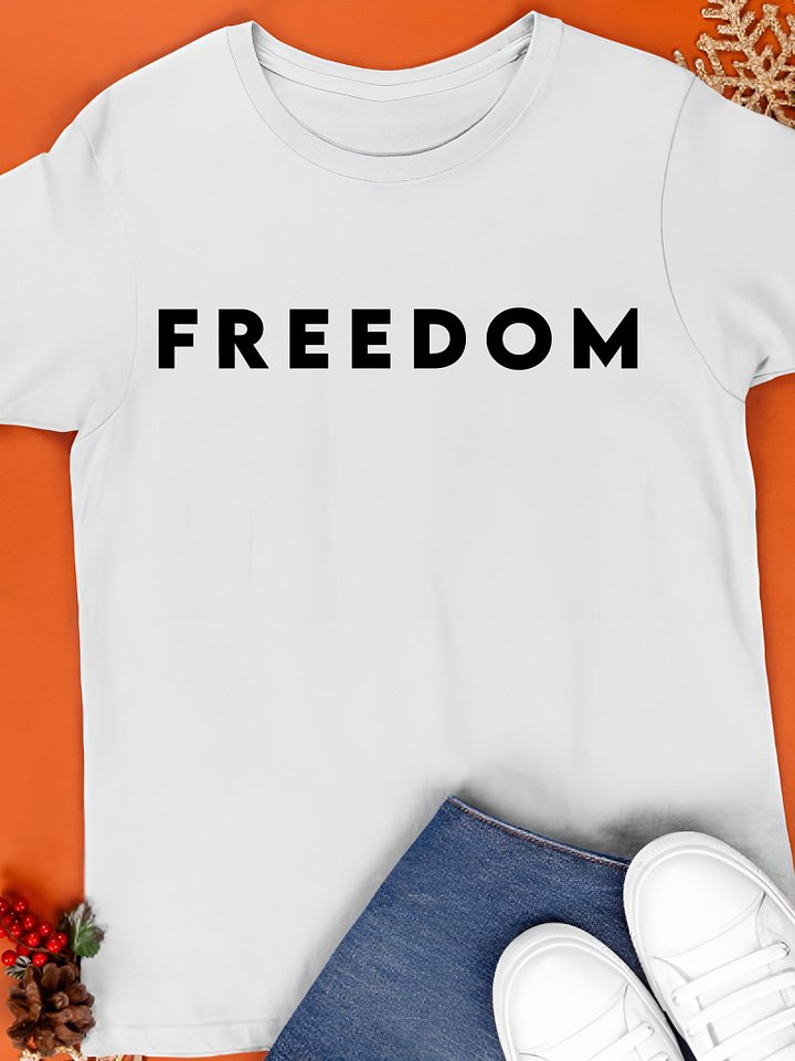Charlie Kirk Freedom Shirt product image (1)