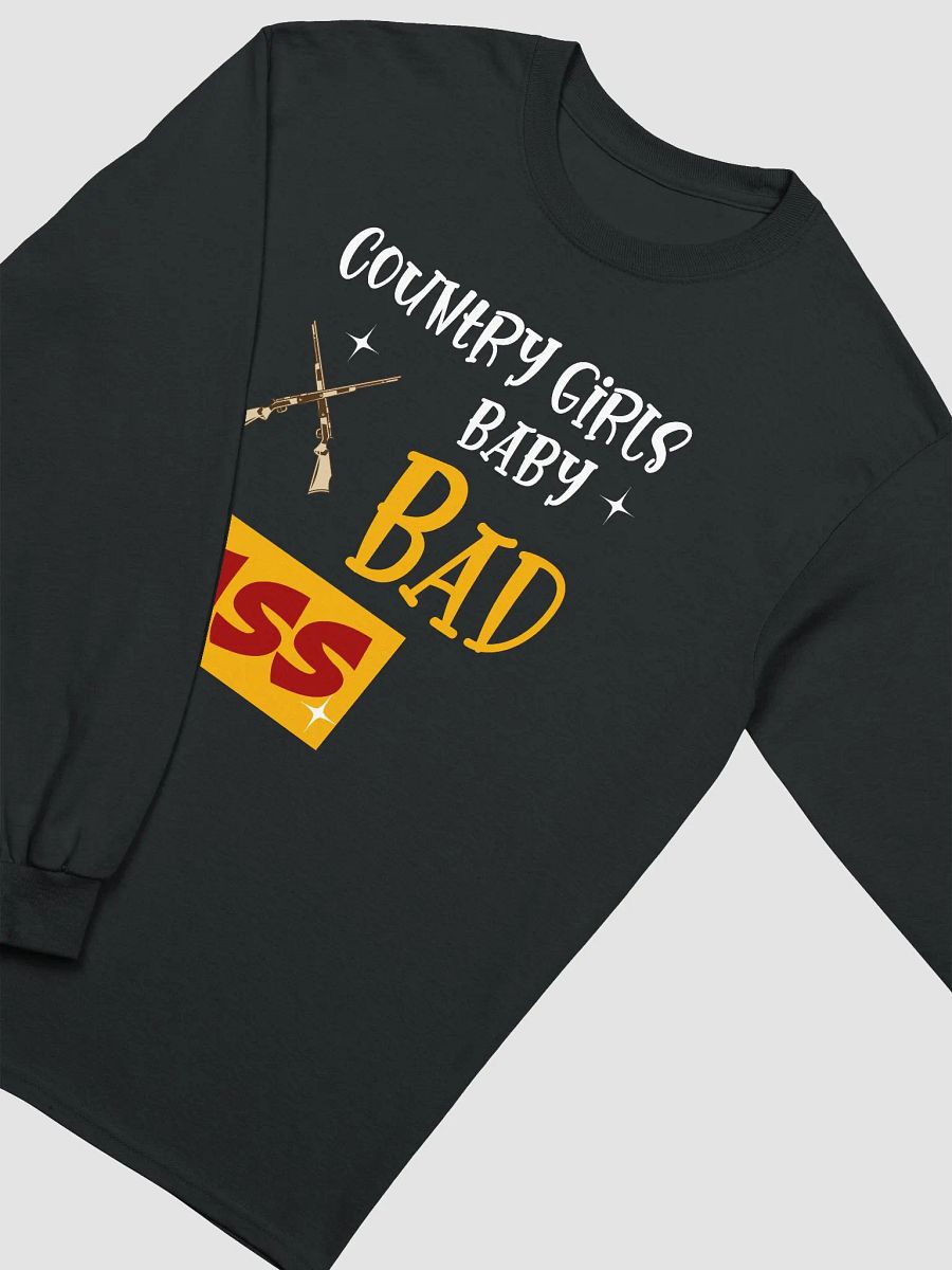 Bad Ass Crossed Rifles Long Sleeve Tee product image (22)