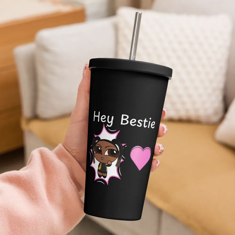 Hey Bestie Insulated Tumbler product image (7)