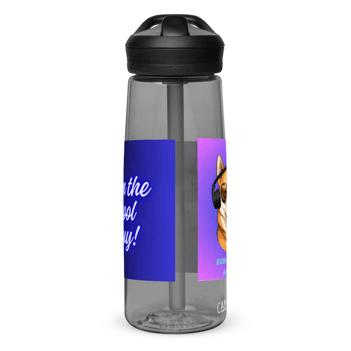 Cool Canine Gamer Water Bottle product image (2)