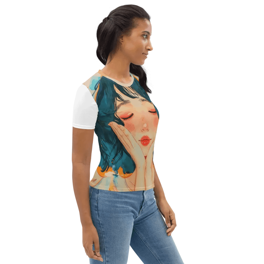 Dreamy Anime Watercolor Women's T-Shirt product image (6)
