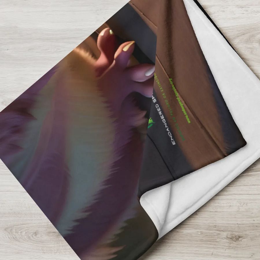 Endangered Species - Mexico - Opossum Throw Blanket product image (6)