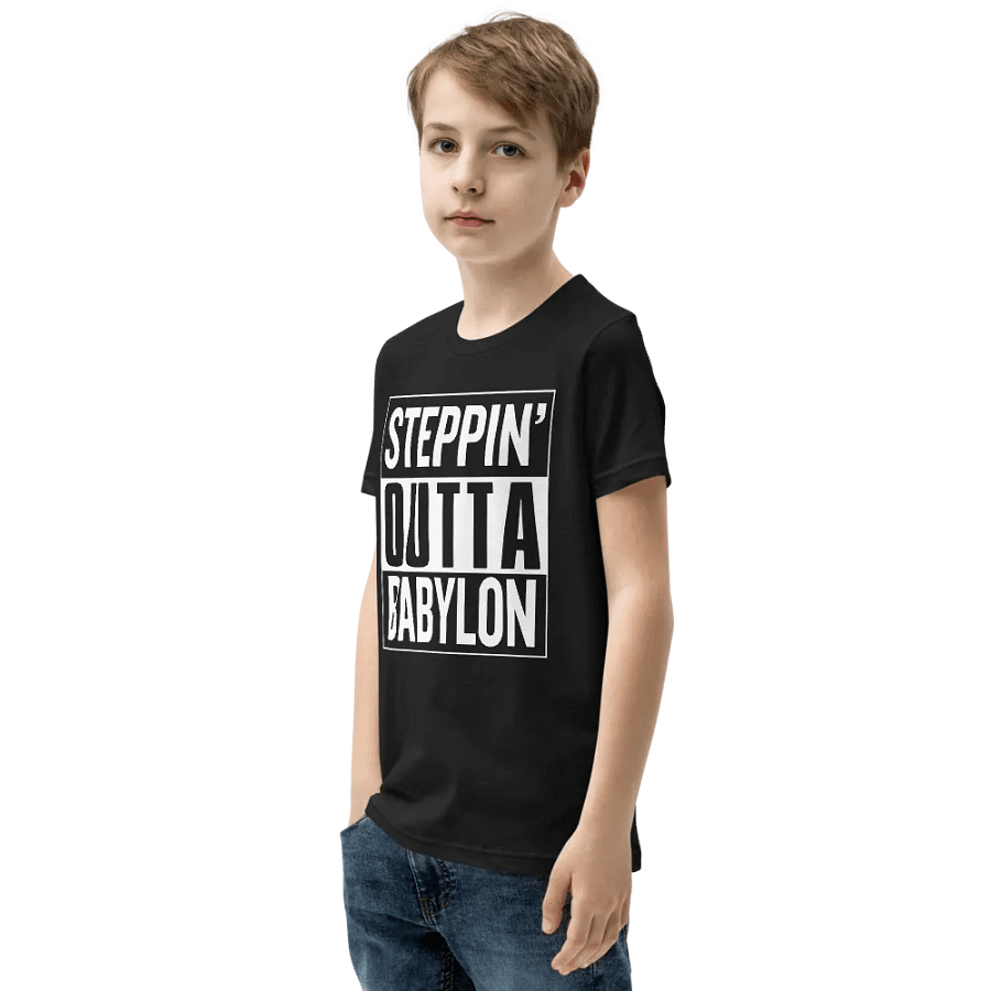 Christafari Kids Steppin' Outta Babylon Shirt product image (4)