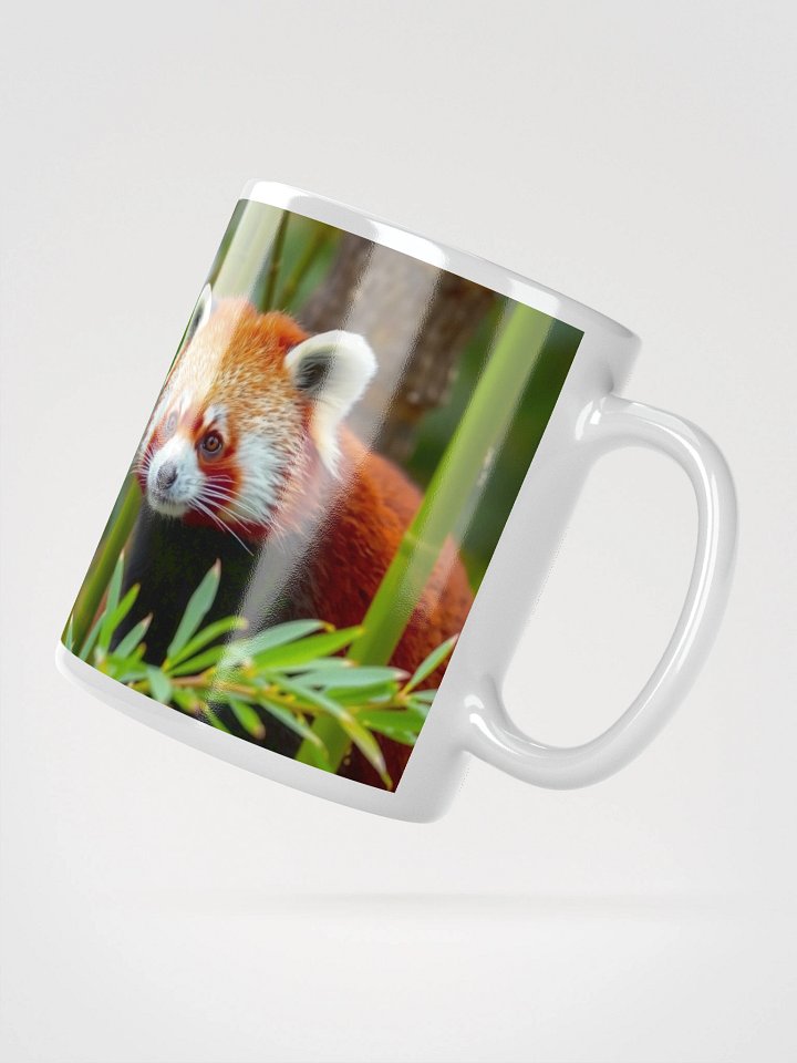 Red Panda Peek – Adorable Wildlife Mug product image (4)