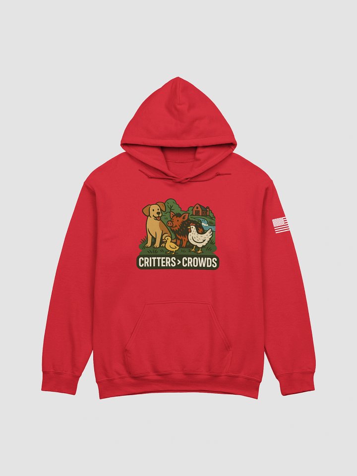 Critters over Crowds Unisex Sweatshirt product image (3)