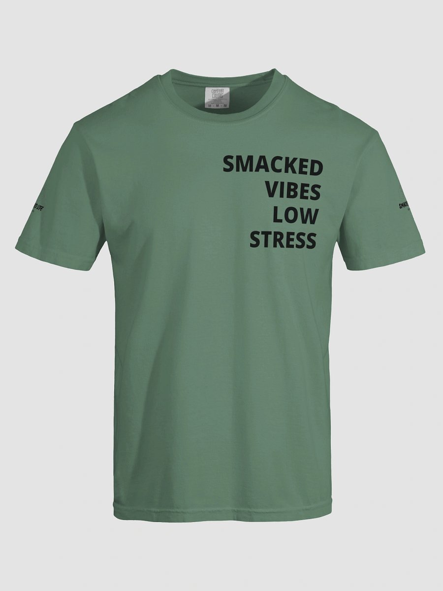 “Smacked Vibes, Low Stress” Stoner Tee product image (63)