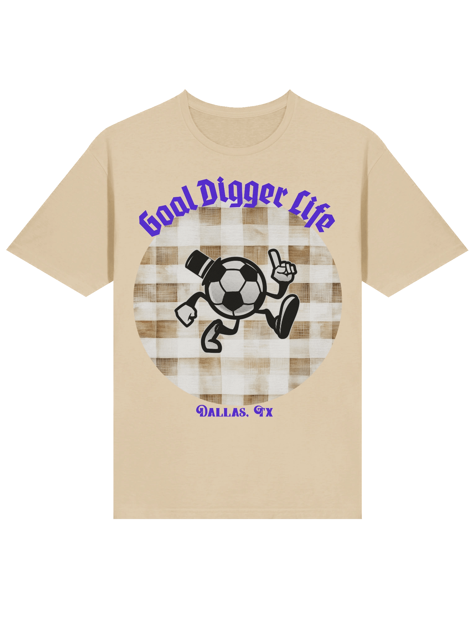 Soccer Ball Top Hat Pointing T-Shirt product image (32)