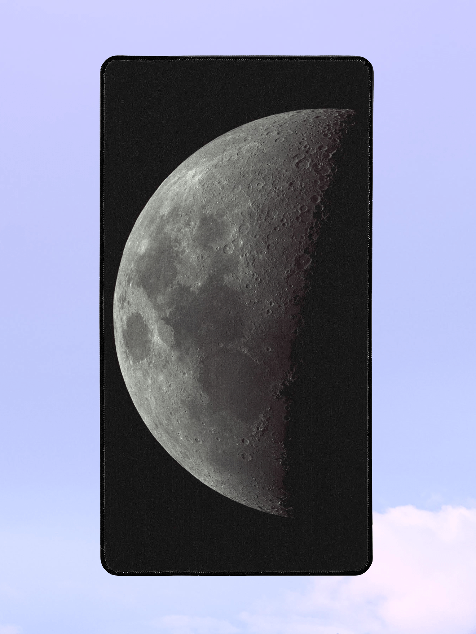 Waxing Moon Desk Mat product image (2)