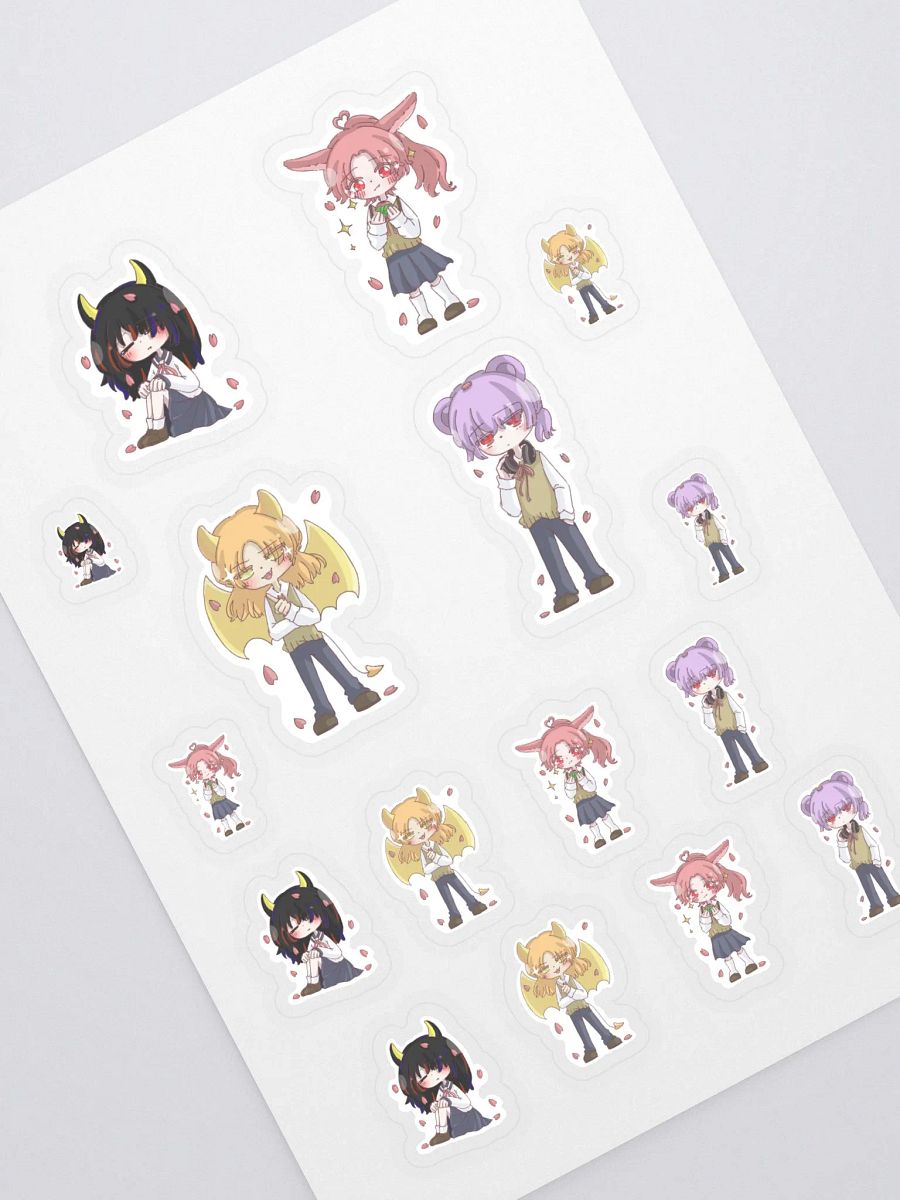 Hungry Demon and Friends - Spring Stickers product image (1)