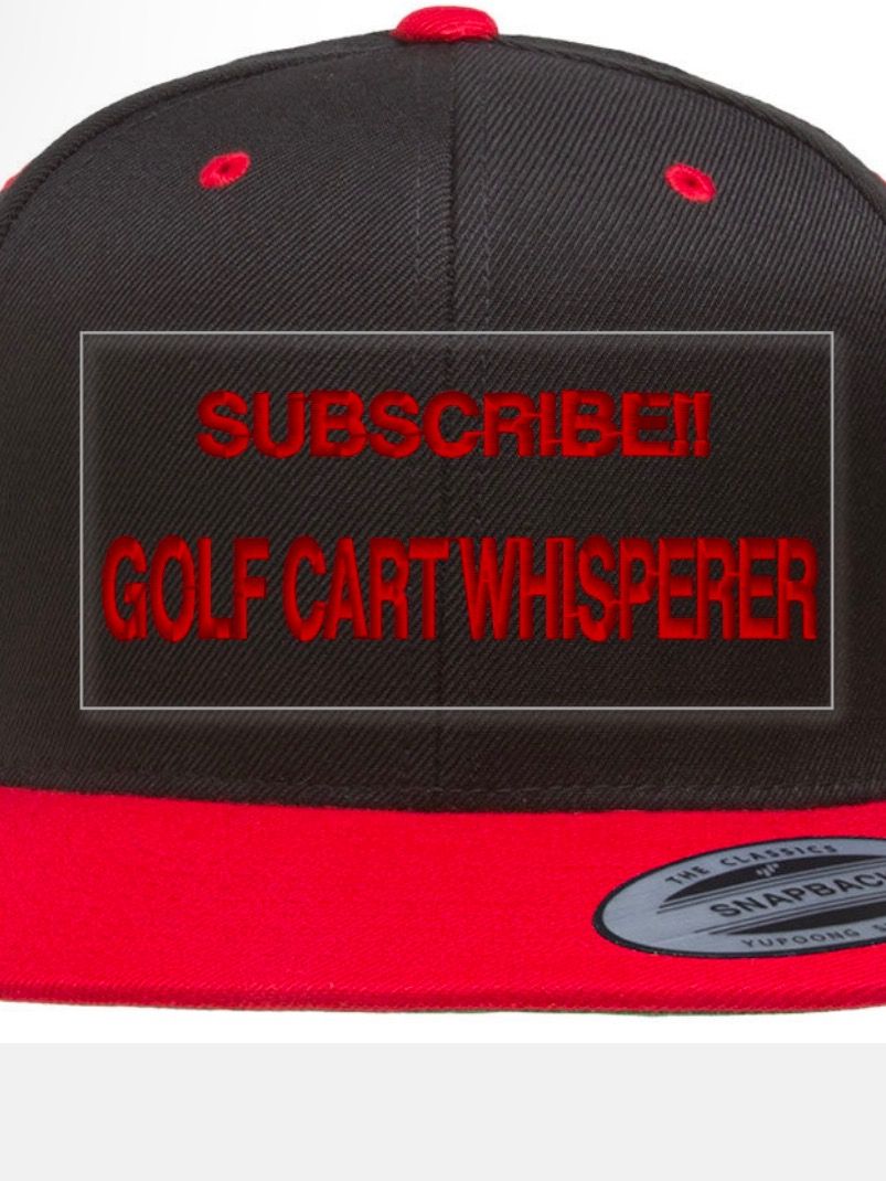 Custom golf cart whisperer embroidered hat product image (8)