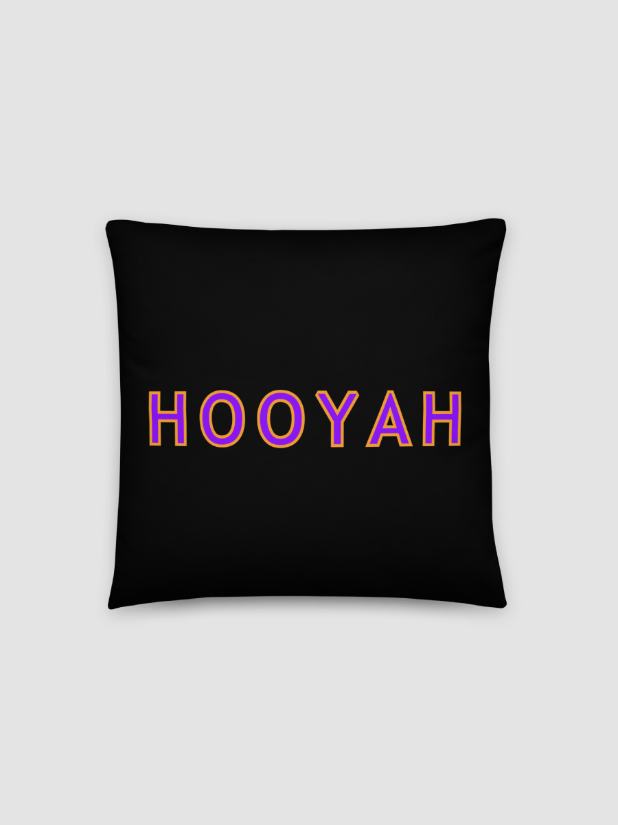 Hooyah Pillow - Black product image (1)