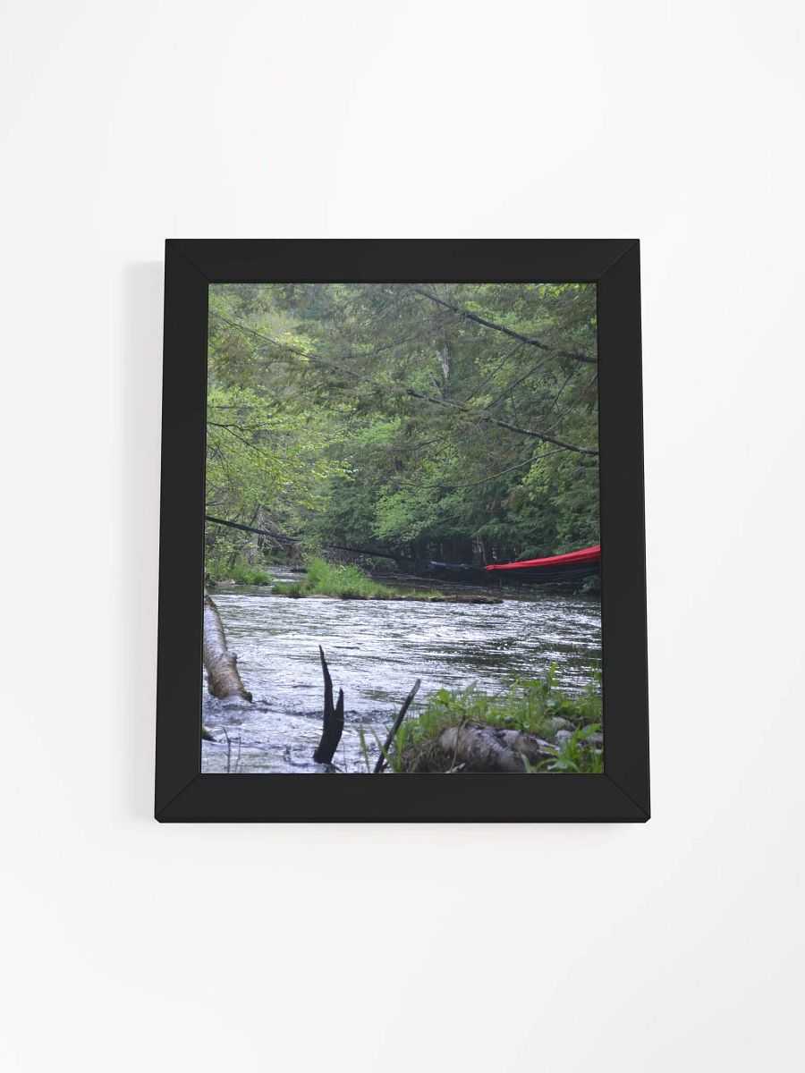 Hammock by the River High Quality Matte Poster product image (1)