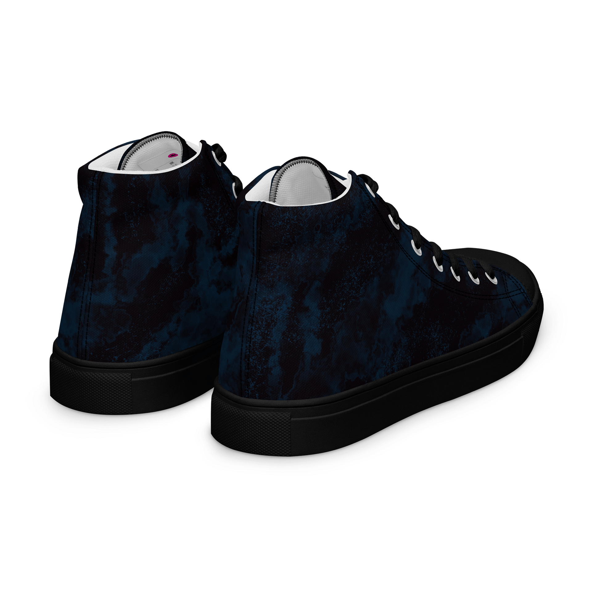 Midnight Grunge Unisex High Top Shoes product image (7)