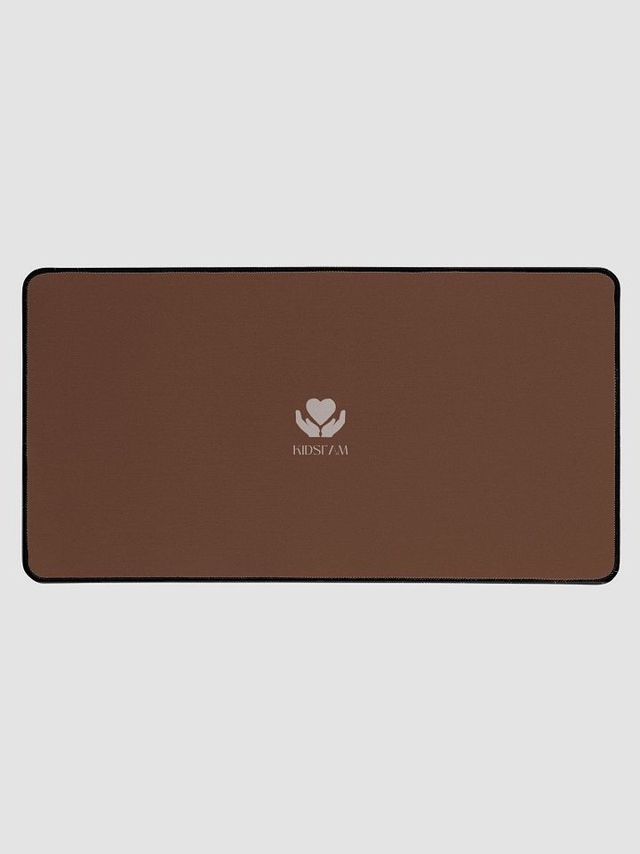 Aesthetic Brown Neoprene Desk Mat product image (1)
