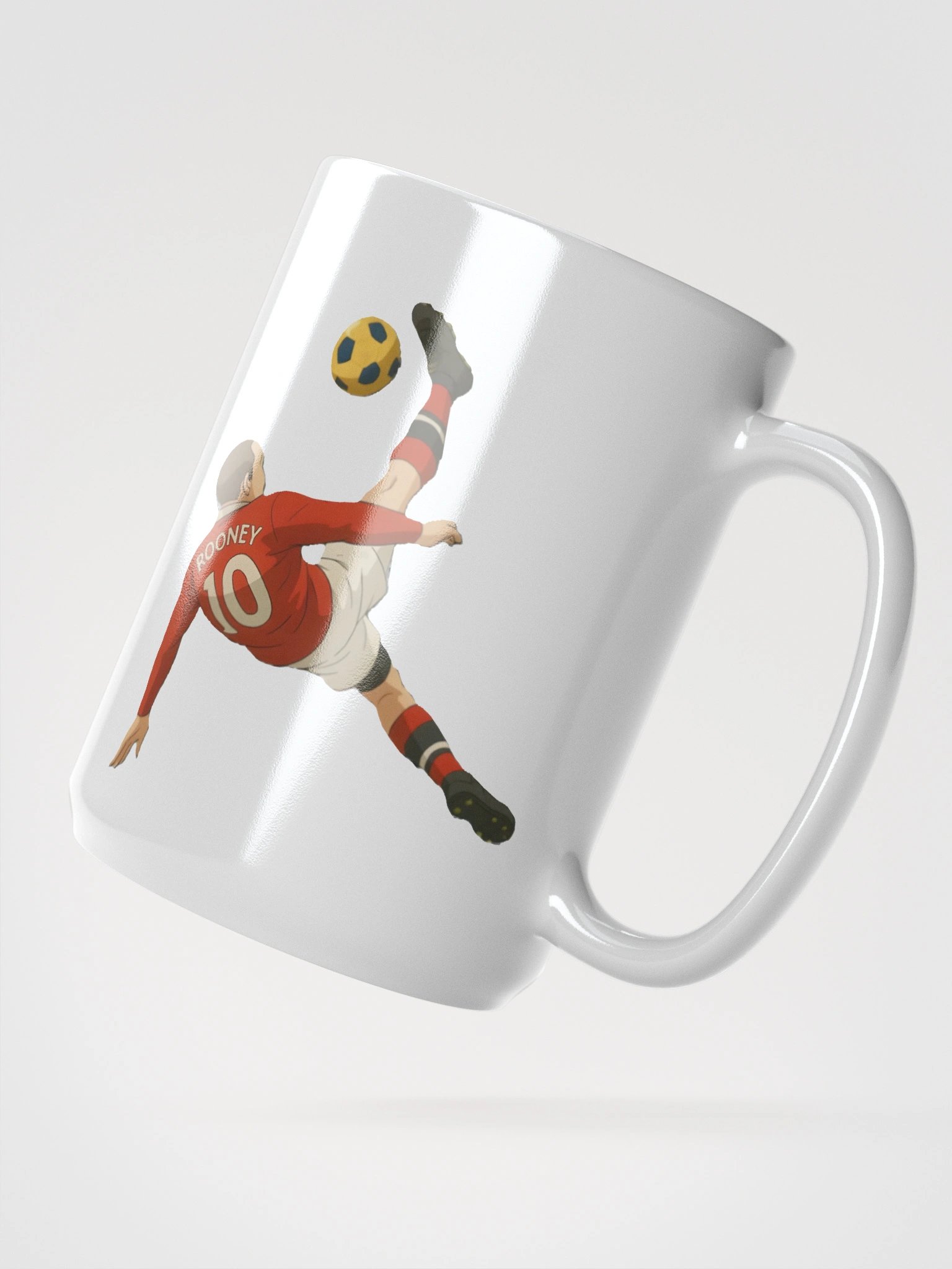 Glossy Mug - Wayne Rooney Bicycle Kick - Iconic Moment - Manchester United product image (2)