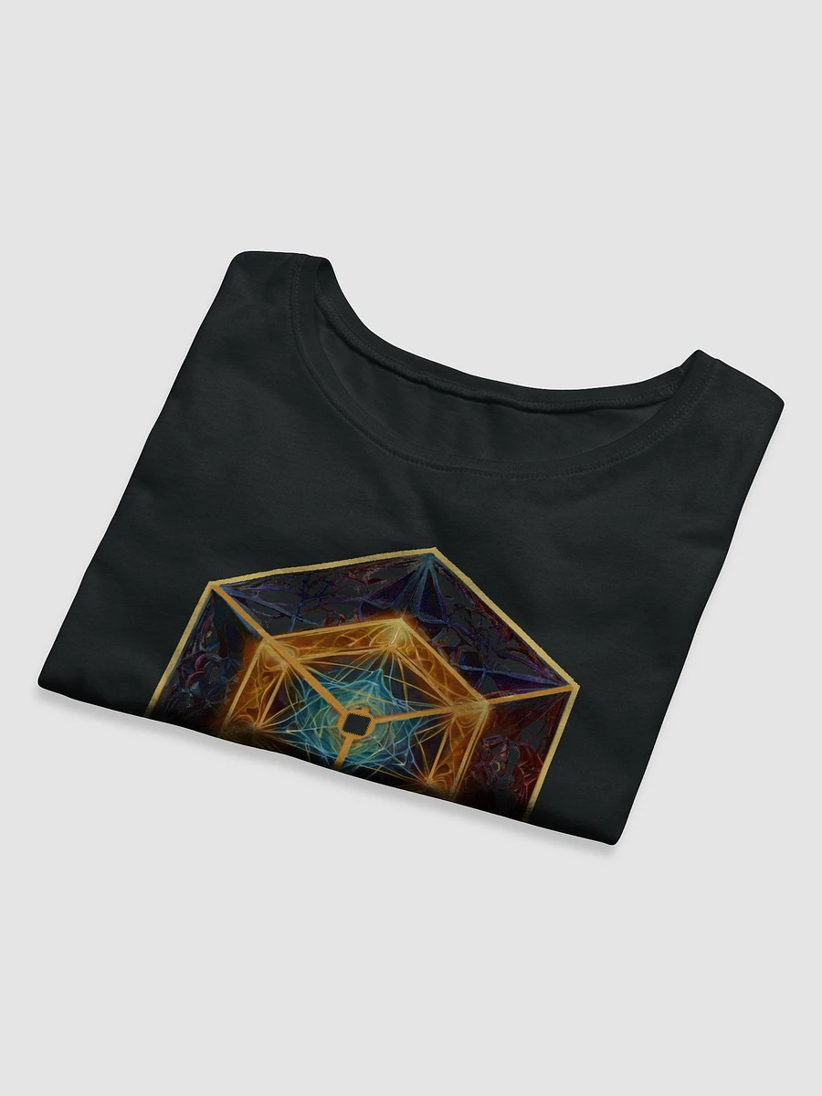 Geometric Optical Illusion Cube T-Shirt - Unique Visual Art product image (22)